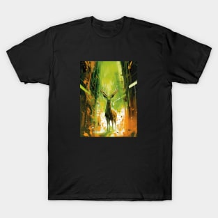 Scifi Deer T-Shirt